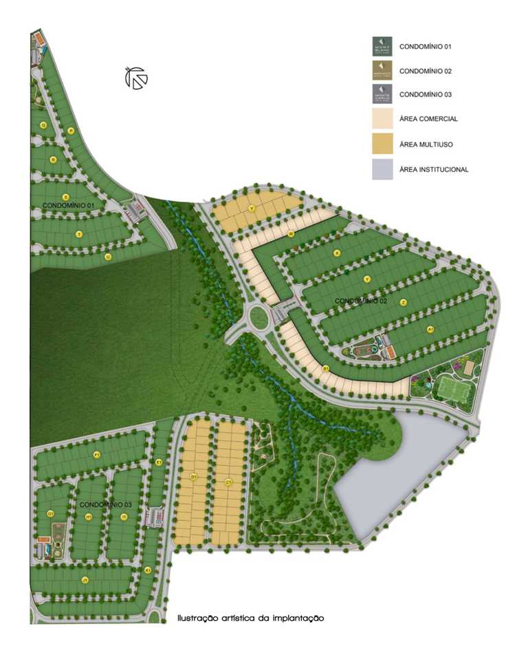 Plantas - Santa Izabel - Urbanova - Condomnio de Casas e Terrenos