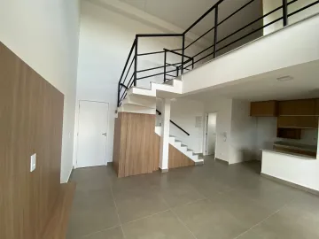 Apartamento duplex loft para locação e venda com 01 suíte e garagem - 95m² no Jardim Aquarius.