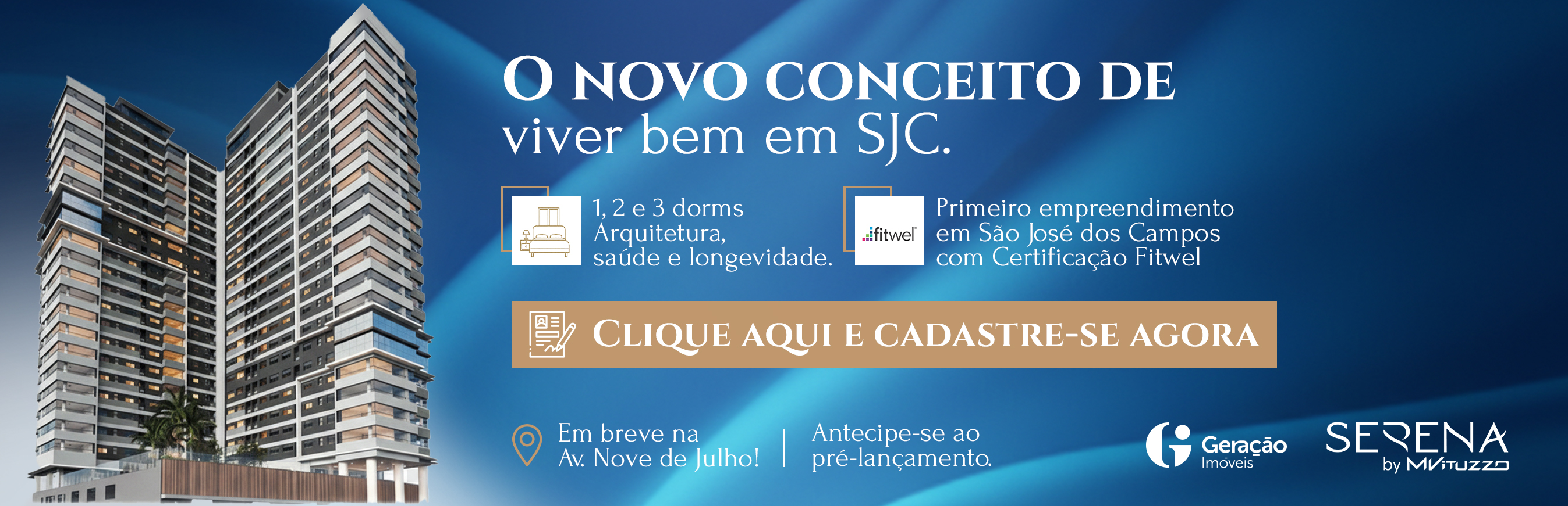 Serena pr&eacute; lan&ccedil;amento