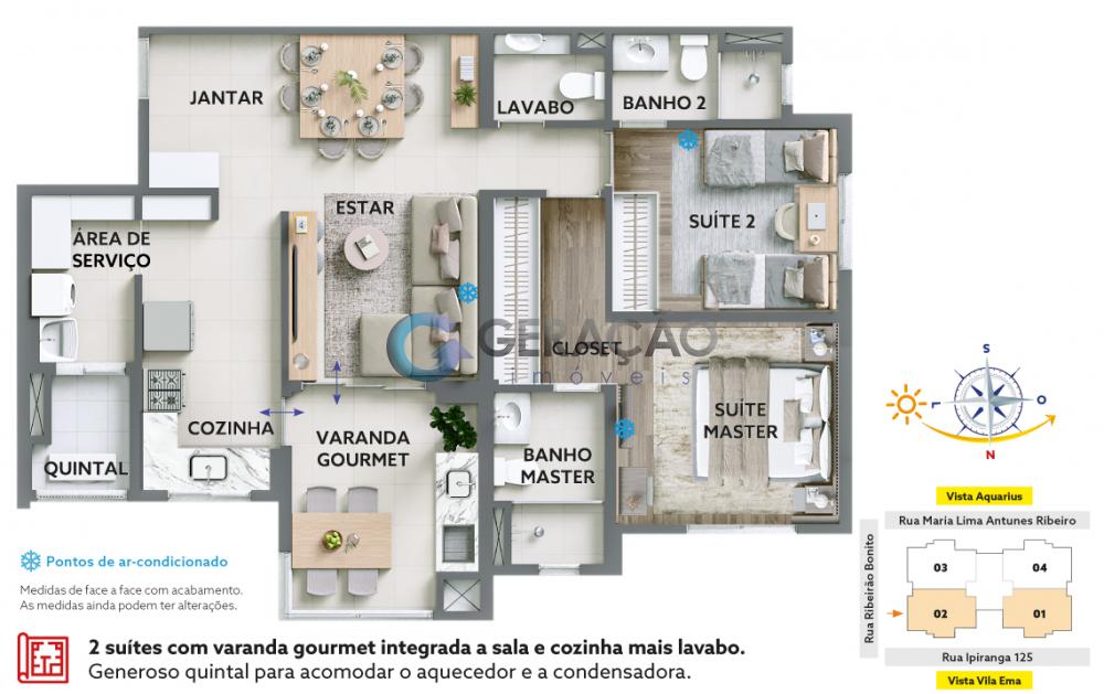 Plantas - Mirai Vila Ema - Apartamentos