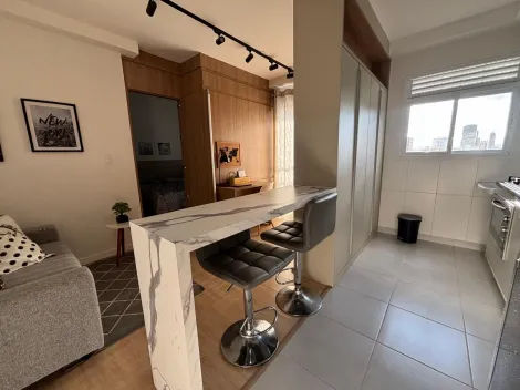 imagem 3 - Apartamento mobiliado para locação com 01 dormitório e 01 suíte - 36 m²- No bairro Jardim Aquarius imagem 3 - Apartamento mobiliado para locação com 01 dormitório e 01 suíte - 36 m²- No bairro Jardim Aquarius