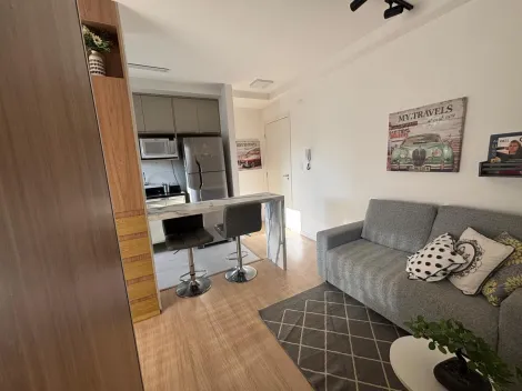 imagem 2 - Apartamento mobiliado para locação com 01 dormitório e 01 suíte - 36 m²- No bairro Jardim Aquarius imagem 2 - Apartamento mobiliado para locação com 01 dormitório e 01 suíte - 36 m²- No bairro Jardim Aquarius