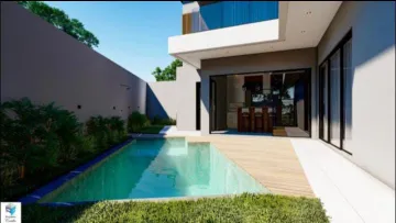 Casa em condomínio para venda com 04 suítes e piscina - 337m² no Bairro da Floresta