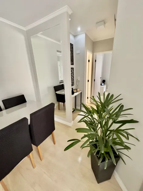 Apartamento mobiliado para venda e locação com 2 quartos e 1 vaga de garagem com 60m² - Jardim Aquarius