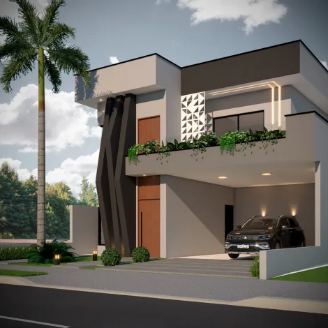 imagem 1 - Casa/sobrado em condomínio para venda com 3 suítes e 2 vagas de garagem com 230m² - Caçapava imagem 1 - Casa/sobrado em condomínio para venda com 3 suítes e 2 vagas de garagem com 230m² - Caçapava