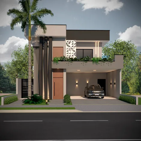 imagem 2 - Casa/sobrado em condomínio para venda com 3 suítes e 2 vagas de garagem com 230m² - Caçapava imagem 2 - Casa/sobrado em condomínio para venda com 3 suítes e 2 vagas de garagem com 230m² - Caçapava