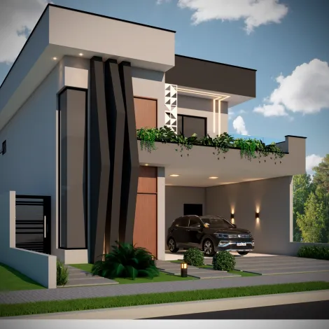 imagem 3 - Casa/sobrado em condomínio para venda com 3 suítes e 2 vagas de garagem com 230m² - Caçapava imagem 3 - Casa/sobrado em condomínio para venda com 3 suítes e 2 vagas de garagem com 230m² - Caçapava