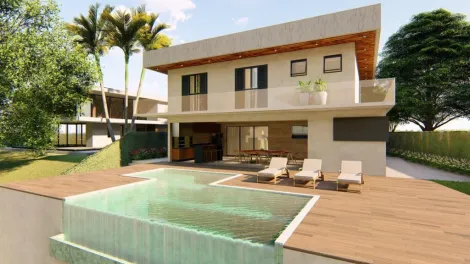 Casa/sobrado em condomínio para venda com 4 suítes e 4 vagas de garagem com 433m² - Jardim Torrão de Ouro