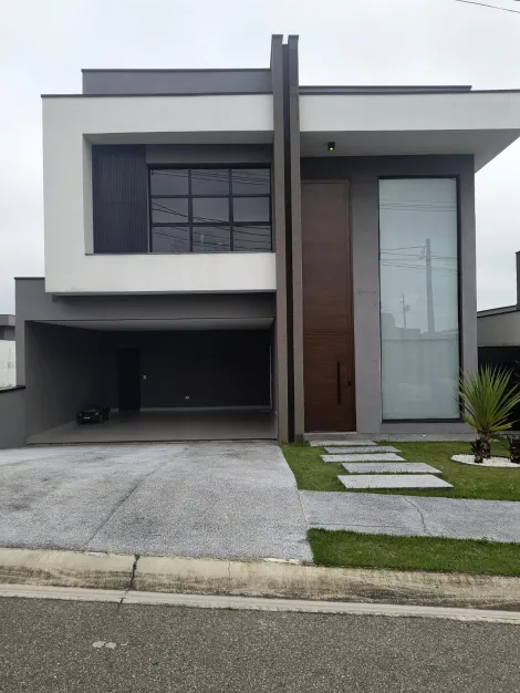 imagem 1 - Sobrado em condomínio para venda e locação com 04 quartos (01 suíte) - 230m² em Caçapava | Residencial Santa Monica imagem 1 - Sobrado em condomínio para venda e locação com 04 quartos (01 suíte) - 230m² em Caçapava | Residencial Santa Monica