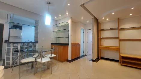 imagem 2 - Apartamento para locação com 1 quarto sendo 1 suíte - sala estendida 64m² no bairro Jardim Aquarius imagem 2 - Apartamento para locação com 1 quarto sendo 1 suíte - sala estendida 64m² no bairro Jardim Aquarius