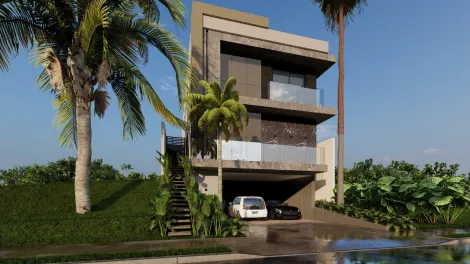 imagem 1 - Casa em condomínio à venda com 4 quartos sendo 4 suítes- 390 m² construídos- Terras Alpha imagem 1 - Casa em condomínio à venda com 4 quartos sendo 4 suítes- 390 m² construídos- Terras Alpha