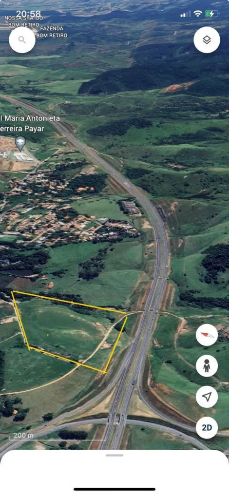 imagem 2 - Área à venda com 91.723 m² no bairro Bairro da Pernambucana- SJC imagem 2 - Área à venda com 91.723 m² no bairro Bairro da Pernambucana- SJC