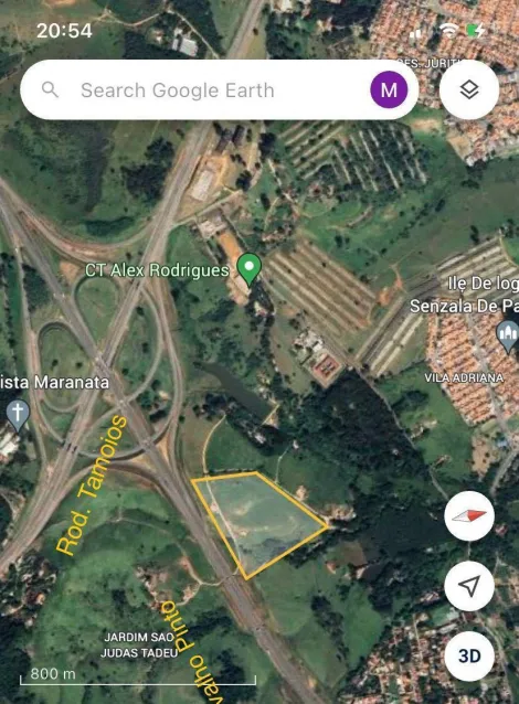 imagem 4 - Área à venda com 91.723 m² no bairro Bairro da Pernambucana- SJC imagem 4 - Área à venda com 91.723 m² no bairro Bairro da Pernambucana- SJC