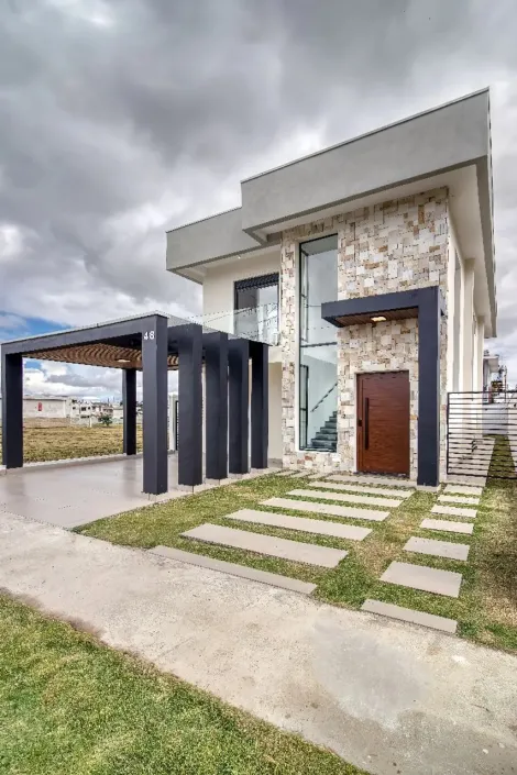 imagem 2 - Sobrado à venda em condomínio com 3 quartos sendo 3 suítes- 230 m² construídos- Condomínio Vereda dos Campos imagem 2 - Sobrado à venda em condomínio com 3 quartos sendo 3 suítes- 230 m² construídos- Condomínio Vereda dos Campos