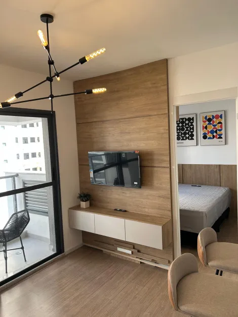 imagem 2 - Apartamento mobiliado para locação com 1 quarto (1 suíte) e 1 vaga de garagem- 34 m²- Jardim Esplanada II imagem 2 - Apartamento mobiliado para locação com 1 quarto (1 suíte) e 1 vaga de garagem- 34 m²- Jardim Esplanada II